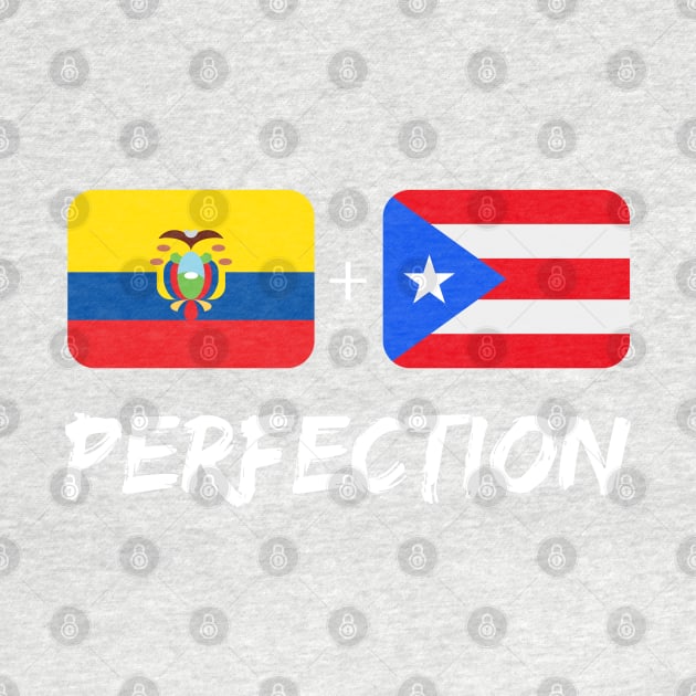 Ecuadorian Plus Puerto Rican Perfection Mix Heritage by Just Rep It!!